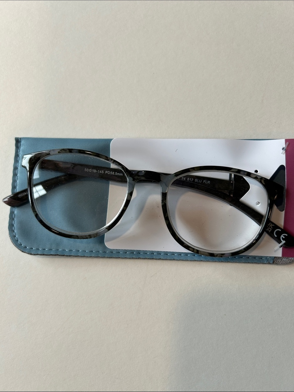 Trend Men's Reading Glasses +2.75 in Black Tortoiseshell - Picture 3 of 4